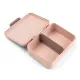 CAJA DE ALMUERZO CON SEPARADOR TINY FARM ROSA