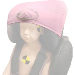 Funda Reposacabezas Para Silla De Auto Safety Rest Rosa