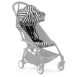 Pack de Textil y Capota 6+ Stokke YOYO3 Cebra
