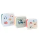 3 Cajas Almuerzo City Cars