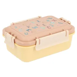 Caja Almuerzo Bento Funny Letters