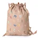 Mochila Saco Tela Funny Letters