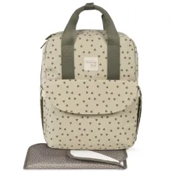 Mochila Corazones Poppy Musgo