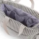 Bolso Maternal Pack Derby Gris 16X43X37 Cm