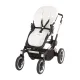 Colchoneta Silla Universal Reversible Oval Merlo Crudo 43X88X1 Cm