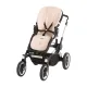 Colchoneta Silla Universal Reversible Oval Mini Pio Beige 43X88X1 Cm