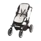 Colchoneta Silla Universal Reversible Recta Linen Gris 30X80X1 Cm