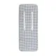 Colchoneta Silla Universal Reversible Recta Vicky Azul 30X80X1 Cm