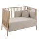 Juego 2 Piezas Funda Nordica Cuna 70 Derby Beige 110X170X3 Cm