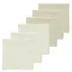 Pack 6 Toalla Faciales 30X30 Cm Me-Popcorn Naturel/S.Sand
