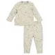 Pijama 2 Piezas Canalé 62/68 Me-Rib Mini Spot Sand Melange