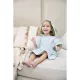 Poncho De Baño 1-3 Years Me-Terry Wavy Grey Blue