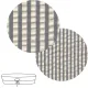 Garnitura Capazo Cremallera Reversible Derby Gris 35X75X35 Cm