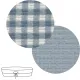 Garnitura Capazo Reversible Vicky Azul 35X75X35 Cm