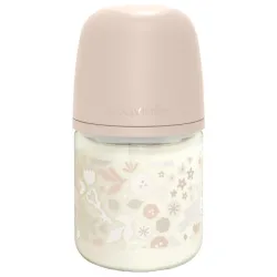 Biberon Vidrio 120ml Wonderland Rosa