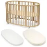 Cuna Stokke Sleepi V3 con Colchón y Sábana Bajera