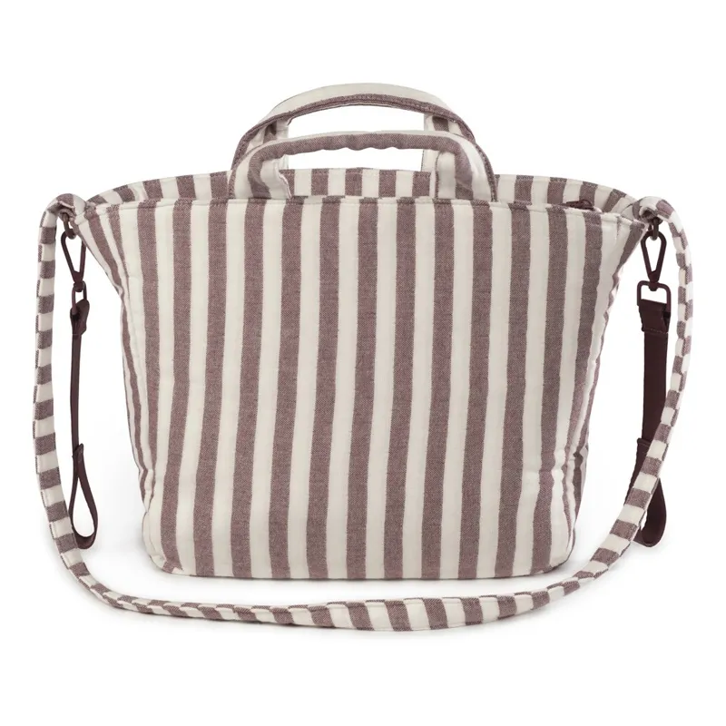 Bolsa Canastilla Cherry Rayas