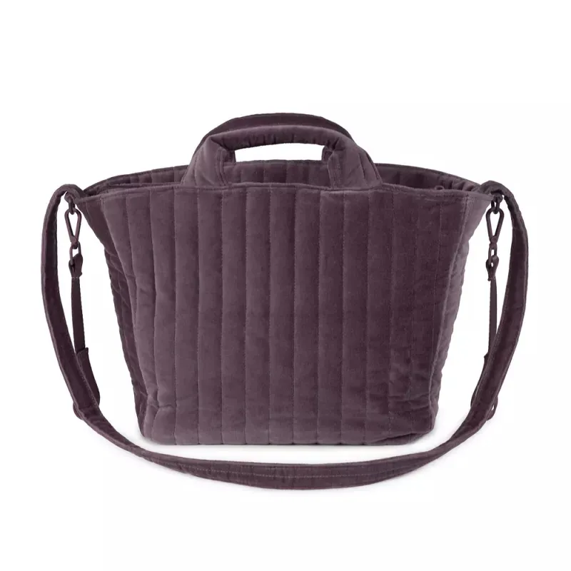 Bolsa Canastilla Cherry Velvet