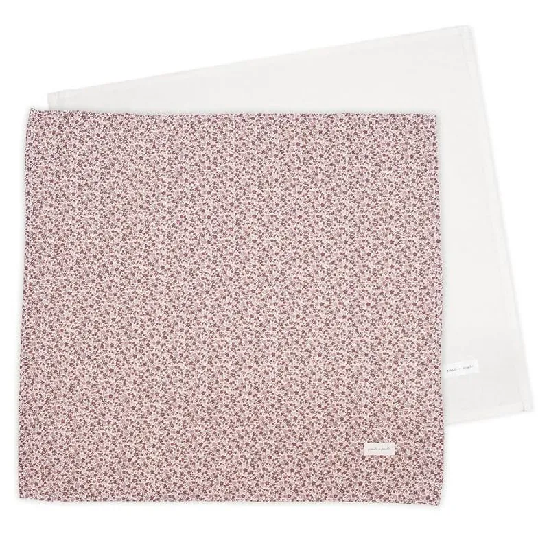 Set/2 Muselinas 70x70 Cm Cherry Flor
