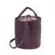Bolsa Bucket Cherry Velvet