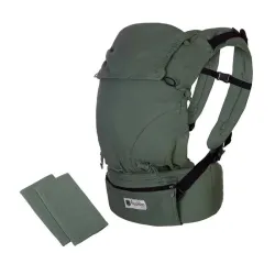 Mochila Portabebés Quokkababy E-Carrier Green Diamond
