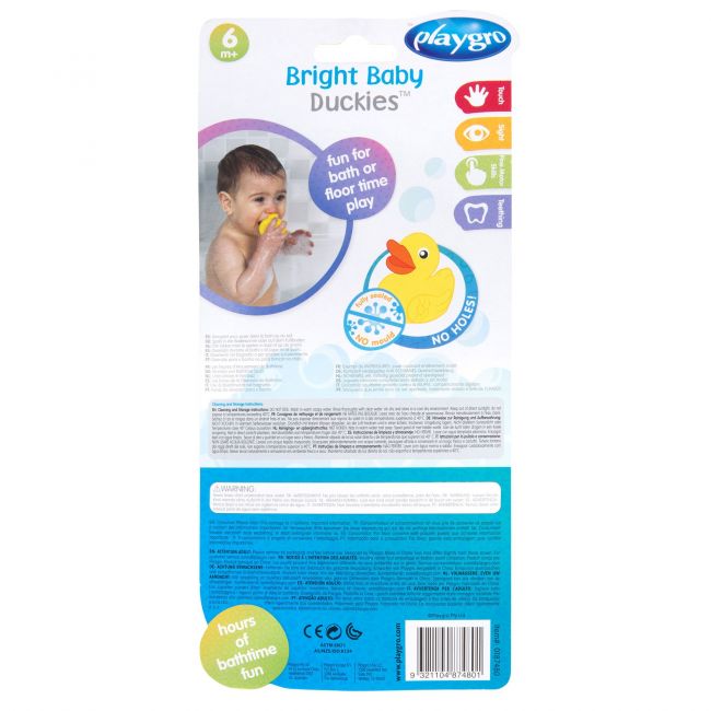 Patitos para el Baño Bebé Brillante (sin agujero)