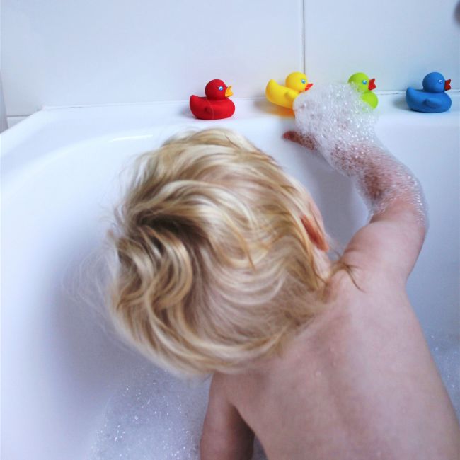 Patitos para el Baño Bebé Brillante (sin agujero)