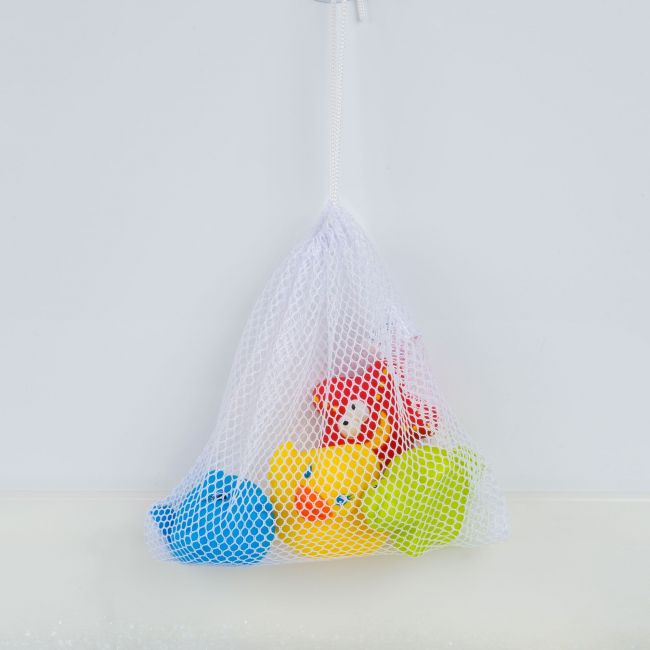 Set de Amiguitos para el Baño con Red de Almacenamiento