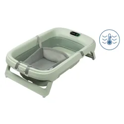 Bañera Maxicosi Indigo Plus + Soporte Recién Nacido Sage Green