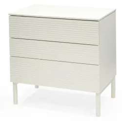 Cómoda Stokke Sleepi Dresser Blanca (Cajones + Patas)