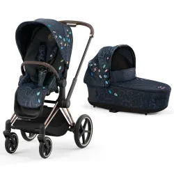 Cochecito 2 Piezas Cybex Priam Jewels of Nature Azul