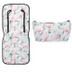 Pack Organizador y Colchoneta Bimbidreams Flamingo
