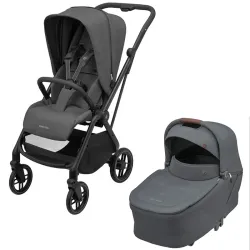 Carrito Duo Leona 2 + Capazo Sense Twillic Graphite