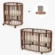 Pack Completo Cuna Evolutiva Stokke Sleepi V3