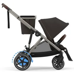 Cochecito Electrico Cybex E-Gazelle TPE Chocolate Brown