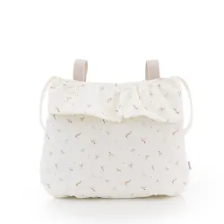 Bolso Maternal Boho Bruca Rosa 3.5X41X38.5Cm