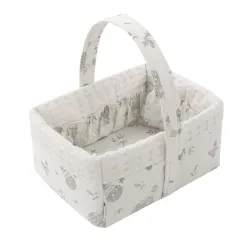 Cesta Canastilla 22.5X29X29Cm Globe Crudo