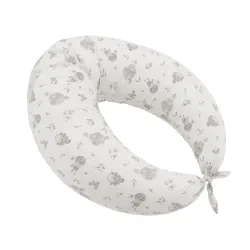 Cojin De Lactancia Luna 80X185X16Cm Globe Crudo