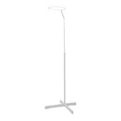 Dosel Metal Extensible Cuna 38X180Cm Liso E Blanco