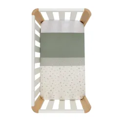 Funda Nordica Minicuna 70X77X1Cm Calma Verde