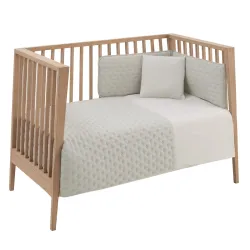 Juego 2 Piezas Funda Nordica Cuna 60 Tender Mint 100X140X3Cm