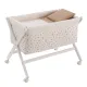 Minicuna Tijera Madera Senda Beige/Bco 55X87X74Cm