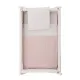 Minicuna Tijera Madera Tender Blush/Bco 55X87X74Cm