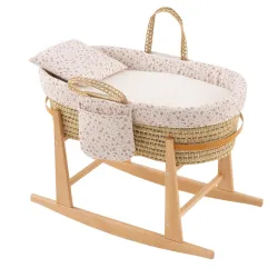 Moises Bebe Mio Cuco + Patas Honolulu Beige/Flores 39X80X61Cm