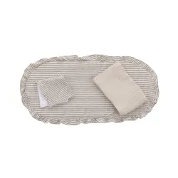 Pack Colcha Capazo Dutton Stone 35X75X1Cm