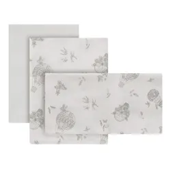 Sabana Minicuna 3 Piezas 50X90X1Cm Globe Crudo