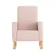 Sillon De Lactancia Liso E Rosa 70X70X104Cm