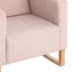 Sillon De Lactancia Liso E Rosa 70X70X104Cm