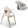 Pack Bugaboo Giraffe Madera Neutra/Blanca + Hamaca + Baby Set + Bandeja