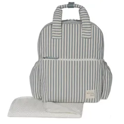 Mochila Praline Rayas Matcha